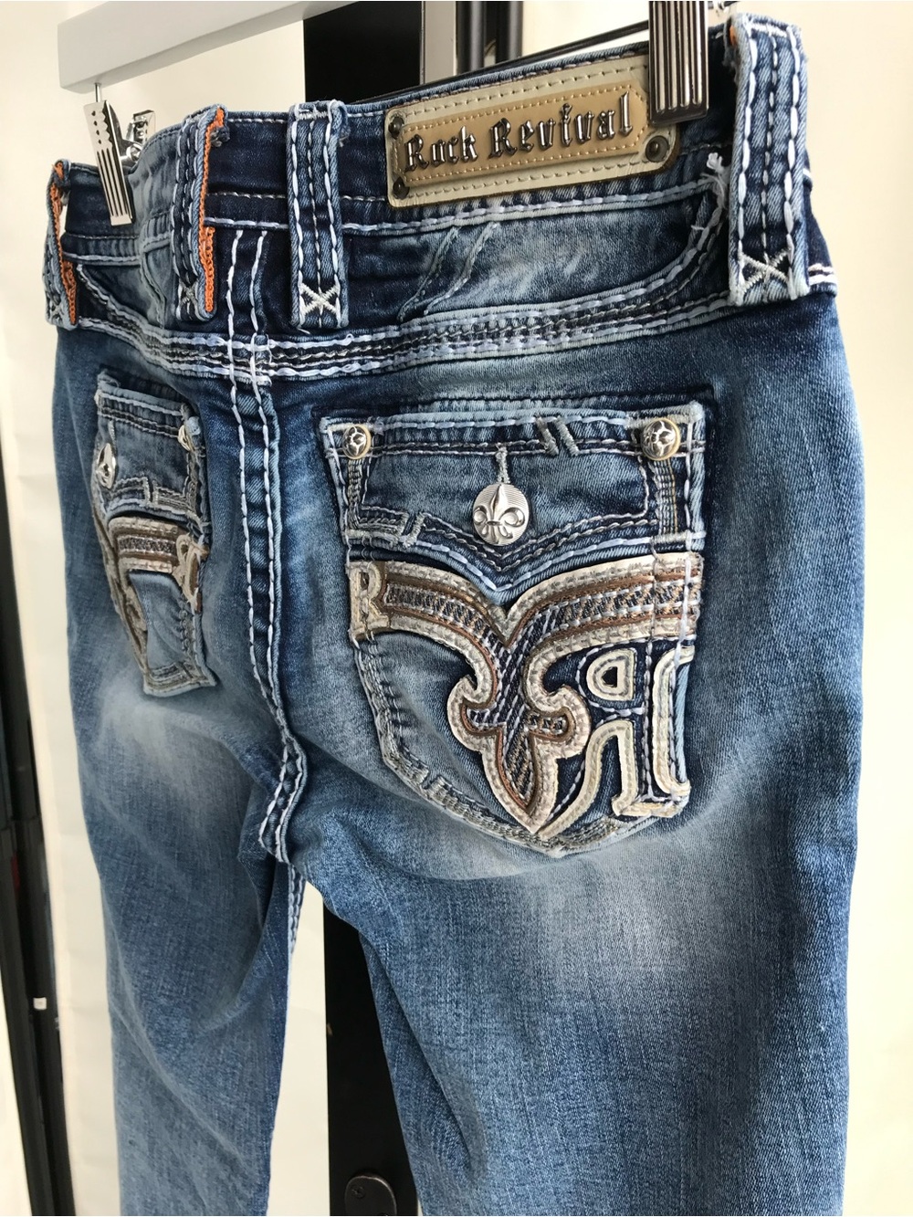 Rock Revival Women's Skinny Jeans - Picture 6 of 7